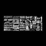 car STICKER DECAL PACK car window Stickers for JDM KDM slammed race drift white