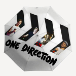 1 tk One Direction Muusikaansambel Automaatselt Avatav/Suletav Kokkupandav Kaasaskantav Vihmavari 8-ribilise konstruktsiooniga Naistele/Meestele, Aastaringselt Kasutatav a0901112