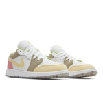 Air Jordan 1 Low SE GS Pastel Grind Madalad Retro Tossud DJ0341-100 EU 38 beež