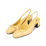 Barbara Nahast Ruudukujuline 5cm Naiste S Slingback Bbi201ye 225mm
