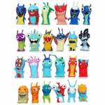 24 tk/komplekt Slugterra PVC Anime Multikas Armas Tegevuskuju Hobi M&auml;nguasjad Kollektsioonimudel Trendikas M&auml;ng S&uuml;nnip&auml;evakingitused Lastele