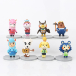 8 tk Animal Crossing Anime Kujukesed M&auml;nguasjad PVC Tegevuskuju Portree Isabelle Tom Nook Lisa Kollektsioonimudel Nukud Kingituseks