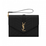 Saint Laurent Klassikaline logo nahast k&auml;ekott Naiste k&auml;ekott Must 651030BOW911000 Shopping Bag Set(Basic Set+Shopping Bag)