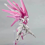 Uus HG 1/144 ZGMF-X10A Freedom Freshman Ver Kirsipuu V&auml;rviskeem Mecha Montaažimudel Anime Tegevusfiguurid Kingitus No sticker pink
