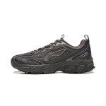 Li Ning Carefree V3 Cushioning Slip Resistant Abrasion Resistant Breathable Rebound Low top Running Shoes Men's Gray ARXW023-5 41