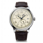 Orient Bambino Automaatne Jaapani elevandiluu v&auml;rvi kellaga, Mehaaniline, Tootja garantii, RN-AK0702Y, Meeste, elevandiluuvalge