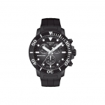TISSOT Starfish kollektsioon Kvartsmehhanismiga Meeste k&auml;ekell Kell 45,5 mm Must sihver Roostevabast terasest korpus T120.417.37.051.02 Regular Watch Box