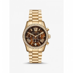 Michael Kors Lexington Pav&eacute; kuldse tooniga k&auml;ekell MK7276 kuld