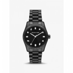 Michael Kors Lexington Pav&eacute; Musta Tooni Kell MK7442 must