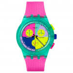 SWATCH Unisex k&auml;ekell SUSG408 SUSG408 Multicolor Watch Dial