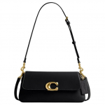 Coach Jet 25 Logoga Nahast T&otilde;mblukuga K&auml;e- ja &Otilde;lakott Keskmine Naiste kotid Must CAM16-B4BK Basic Set (Bag+Dust Bag)