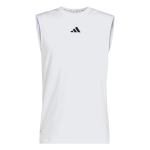 Adidas D4T Primelift 3 triibuline kitsa l&otilde;ikega &uuml;mmarguse kaelusega vest meestele pealmine osa KD0376 A/M white