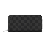 Louis Vuitton Zippy ruuduline disainiga lukuga rahakott Meeste rahakott Hall N00056 Gift Set(Basic Set+Box+Shopping Bag)