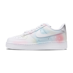 Nike Air Force 1 Dream Macarons Slip Resistant Abrasion Resistant Low top Skateboard Shoes Men's Blue CW2288-111(Team348-) 44.5 white