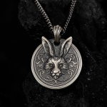 Retro Zodiac Rabbit Ripats Meeste Kaelakee Meeste Trendikas Kerge Luksus Ni&scaron;&scaron; Retro Mitmek&uuml;lgne 50CM(Necklace Size)