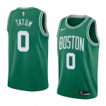Boston Celtics Jayson Tatum #0 Tikitud Korvpallivorm S