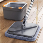 Joybos Spin Mop &auml;mbriga K&auml;evabalt pigistatav Mop Automaatne eraldusmopid P&otilde;randapuhastus pestavate mikrofiiberpatjadega Mop+2PCS mop head