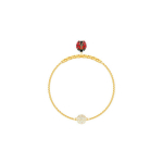 Swarovski Remix Collection Lepatriinu Kaelakee K&auml;ev&otilde;ru Naistele Roosa Kuld 5479016 Box (Random Color),S