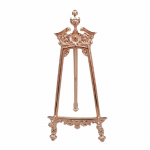 Retro stiilis loominguline raamihoidik Elegantne metallraam Kunstifotode raami hoidja Kuldne vastupidav plaadist eksponeerimisalus Esikue eksponeerimine