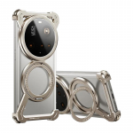 Oatsbasf metallist Magsafe telefoni&uuml;mbris Xiaomi 15 14 Ultra/Pro jaoks, &uuml;mbris 360&deg; p&ouml;&ouml;rleva alusega, p&otilde;rutuskindel, &otilde;huke, Xiaomi 15 14 jaoks xiaomi 15