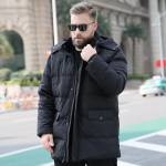 Meeste keskmise kuni pika keskealiste ja eakate uus &uuml;lisuur &uuml;lekaaluline ja suurendatud kaelusega sulejope XL