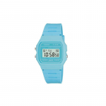 Casio STADARD seeria moesuund lihtne retro klassikaline v&auml;ike ruudukujuline LCD-ekraan spordiveekindel kvartskellap&otilde;hi vaikrihm Jaapani F-91WC-2AEF sinine