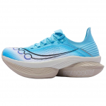 Saucony Endorphin Elite Mugavad Mitmek&uuml;lgsed Tagasil&ouml;&ouml;giga Vabaaja Jooksukingad Unisex tossud Hele-Sinine Valge S31009-504 39