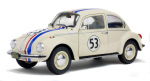 Solido Beetle Volkswagen Diecast Mudel S1800505 Beetle Herbie Valge 1/18 valge