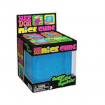 Schylling Needoh Nice Cube sensoorne fidget-kuubik stressileevendus pehme kuubik &auml;revusevastane pigistatav ese fookuse jaoks ADHD-ga inimesed sinine