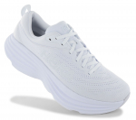 HOKA One One BONDI 8 - Meeste Jooksusaapad Running Kingad Valge 1123202-WWH ORIGINAAL EU 47 1/3 US 12.5 valge