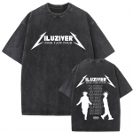 Pestud Vintage Rapper Lil Uzi Vert Tuuri T-s&auml;rgid Meeste Naiste Hip Hop Mood Retro Streetwear Puuvillane Vabaaja &Uuml;legabariidiline T-s&auml;rk S