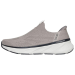 Skechers Edgeride Relaxed Fit: Edgeride - Commissioner Trendikad Spordijalatsid Vastupidavad Madalad Vabaaja Jooksukingad Meeste toss Hall Pruun 232839-TPE 42 gray