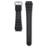 Seiko Kell Asendus Originaal Kella Korpuseni Ulatuvuse Laius Pandla Laius DAL3BP [Seiko Kell] Rihm, Uretaan, 19mm, 16mm, Must, Meeste must