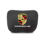 UQMW3 Kvaliteetne Auto Kaela Peatugi Istme Pehme Padi Porsche 911 718 Taycan Panamera Cayenne Macan Boxster Cayman Pajun black