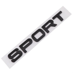 3D ABS SPORT Kirjad Embleem Auto Tagaluugi M&auml;rk Land R Discovery Range R L494 L320 Lisatarvikutele Glossy Silver gray