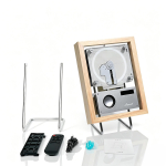 L&auml;bipaistev akr&uuml;&uuml;l seinakinnitusega Bluetooth CD-m&auml;ngija pildiraam magnetilise iminapaga Package Size: 43.0x26.7x14.4cm white