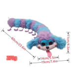 60CM Kuum Armas M&auml;ng Poppy Playtimes Seeria R&ouml;&ouml;vik Palusm&auml;nguasi Kawaii Multikas Loovus PP Puuvilla T&auml;idis T&auml;idisega M&auml;nguasi Kingitus 60cm gray