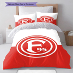 Fortuna D&uuml;sseldorf Voodipesu Tekikomplekt Tekikate Padjap&uuml;&uuml;r Kodukaunistus S&uuml;nnip&auml;evakingitus (1 * tekikott + 2 * padjap&uuml;&uuml;ri, ilma s&uuml;damikuta) 135x200cm