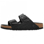Birkenstock Arizona Kummitallaga libisemiskindlad pl&auml;tud Unisex Sandaalid Must 1029175 38
