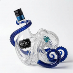 Kraken Kalmaar V&auml;rviline Lik&ouml;&ouml;rikarahvin Kena Suveniir Viski Rumi Pudel Kodubaari jaoks Jookide S&auml;ilitamiseks Ja Visuaalseks Dekooriks Kaunistus (as the picture,300ML)