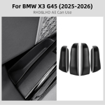 Silikoonist auto ukse soonte hoiukarp BMW X3 G45 2025-2026 jaoks Black must