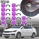 24 tk Suzuki Ciaz 2021 k&auml;igukangi trossi &uuml;hendusliigendi puksih&uuml;lss m&otilde;lemad otsad tihenduskummist kate Fikseerimine Vastupidavus Remondikomplekt Autotarvikud 24pcs