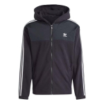 Adidas Originals Adicolor 3 triibuline teddyfliisist kapuutsiga pusa IZ4802 XL black