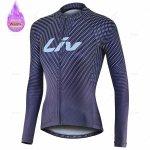 Liv Naiste Talvine Bicicleta Komplekt V&auml;litingimustes Termiline Fliis Rattas&otilde;iduriided Maanteeratta S&auml;rk MTB S&auml;rk Jalgratta &Uuml;htne R&otilde;ivas Ciclismo L gray