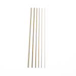 Messingist traatvarras 0,5 mm 1 mm 1,5 mm 2 mm 2,5 mm 3 mm x 200 mm 6 tk tahke hobi materjal