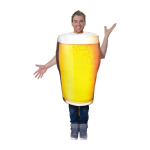 &Otilde;lleklaasi Kujuline Hingav Pol&uuml;esterkangast Kost&uuml;&uuml;m &Uuml;likond Suurep&auml;rane Cosplay'ks ja Kost&uuml;&uuml;mipidudeks 1 yellow