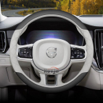 Nahast auto roolikatet Volvo XC60 XC90 S90 XC40 V60 EX40 2025 2026 Tarvikud valge