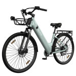 PIXAR C1 Pro Elektrijalgratas 250W Mootor 27,5 Rehv Linna Commuter Elektrijalgratas 36V 18Ah H&uuml;draulilised Pidurid 7 K&auml;iku Maksimaalne S&otilde;iduulatus 150 km heleroheline v&auml;rv