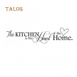 K&ouml;&ouml;k Letter Eemaldatavad vin&uuml;&uuml;list seinakleebised Seinapildi kleebised Quotes Art Home Decor Decoration