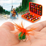 K&auml;rbsep&uuml;&uuml;k Jig 5 v&auml;rvi 40 tk. Peibutuss&ouml;&ouml;t Vivid Moth Lure Fishing Jigging Lendp&uuml;&uuml;gi landid 40 pcs kollane